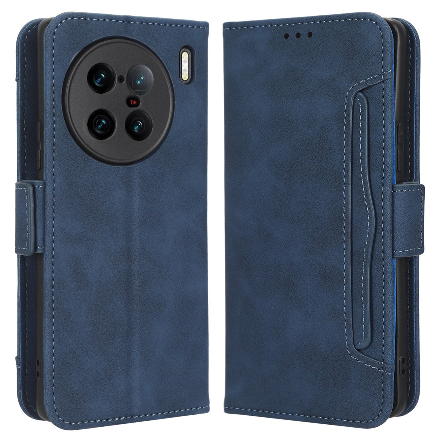 For vivo X90 Pro 5G PU Leather Flip Cover Multiple Card Slots Stand Wallet Phone Case For vivo X90 Pro 5G PU Leather Flip Cover Multiple Card Slots Stand Wallet Phone Case